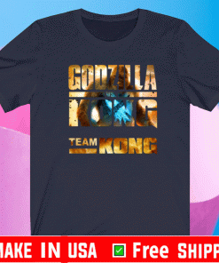 Godzilla Vs Kong Team Kong Shirt