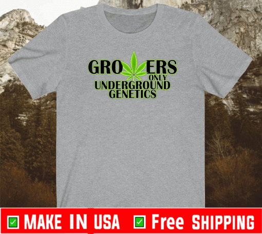 Growers Only Underground Genetics T-Shirt