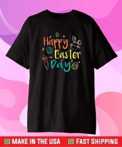 Happy easter day, happy easter kids design Classic T-Shirt