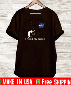 Logo NASA I Need My Space T-Shirt