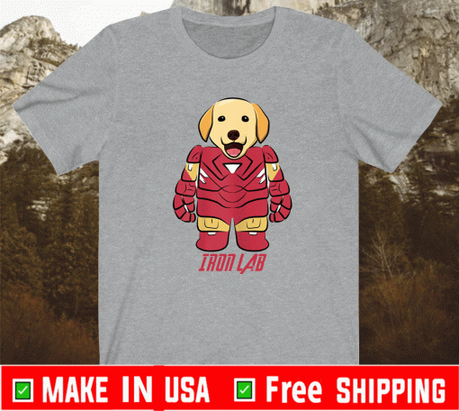 Iron Labrador Retriever Puppy Pet Lover Owner T-Shirt