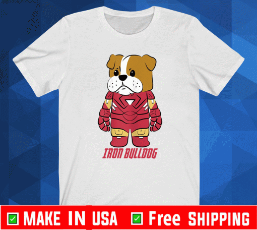 Iron Man - Iron Bulldog Dog Lover T-Shirt