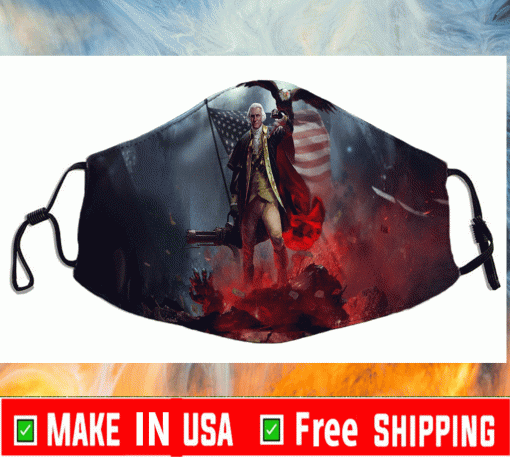 THE UNITED STATES OF AMERICA EAGLES FACE MASK