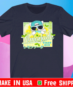Lemonade Stand CEO Anime Cat Lemon Juice 2021 T-Shirt