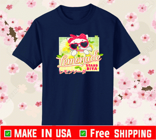 Lemonade Stand Diva Cat Shirt