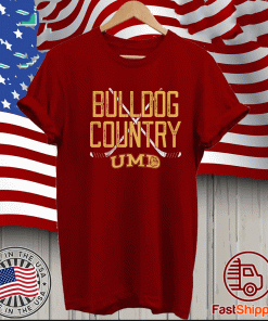 MINNESOTA DULUTH BULLDOG COUNTRY SHIRT