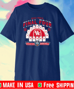 NCAA Men's Basketball Final Four Houston Cougars 2021 Lucas Oil Stadium Indianapolis Shirt