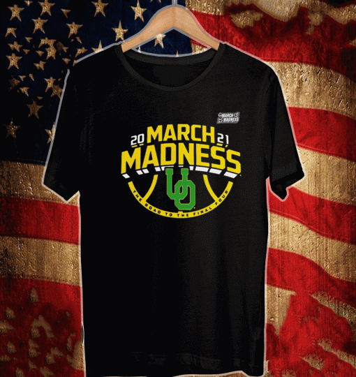 Oregon Ducks 2021 March Madness Bound Ticket Shirt