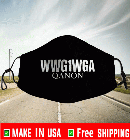 Qanon - Wwg1wga Qnon Q Anon Face Masks