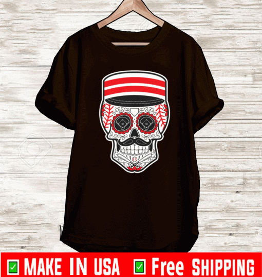 REDS SUGAR SKULL SHIRT