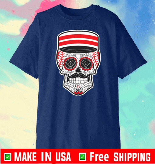 REDS SUGAR SKULL SHIRT