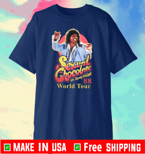 Sexual Chocolate Mr Randy Watson World Tour 88 Shirt