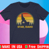 State of Idaho Retro Vintage Sunset Star Idaho T-Shirt