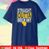 Straight Outta Green Bay Distressed Shirt