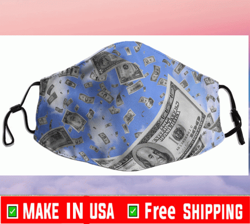 THE UNITED STATES OF AMERICA DOLLAR CLOTH FACE MASK