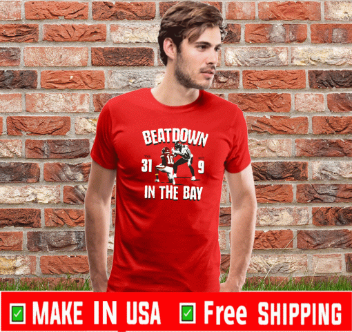 Tampa Bay Buccaneers vs Kansas City Chiefs 31 9 beatdown in the bay shirt