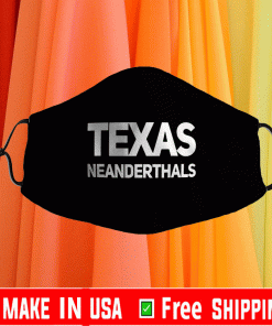 Texas Neanderthal Face Mask