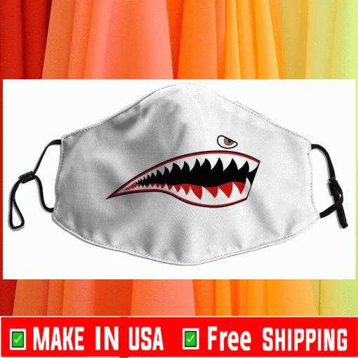 Tiger Shark Nose Art Face Mask