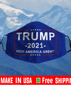 Trump 2021 Keep America Great Filter Face Mask