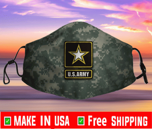 U.S Army Logo Camo Face Masks