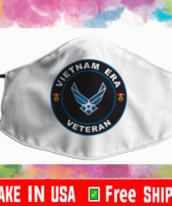 U.S. Air Force Vietnam Era Veteran Face Mask