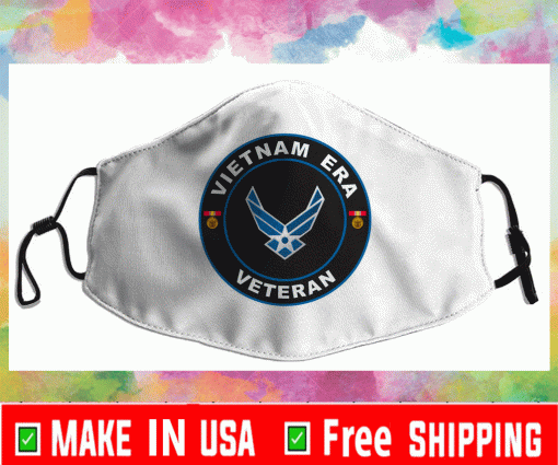 U.S. Air Force Vietnam Era Veteran Face Mask