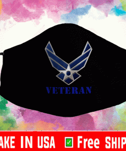 US Air Force Veteran Cloth Face Masks