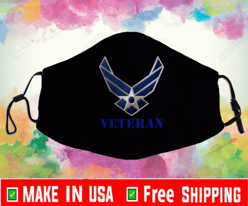 US Air Force Veteran Cloth Face Masks