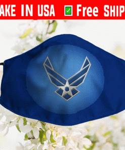 United States Air Force Veterans with Veteran Face Mask