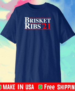 Vote Brisket And Ribs 2021 Shirt, Brisket And Ribs Shirt, Barbeque Grilling Shirt