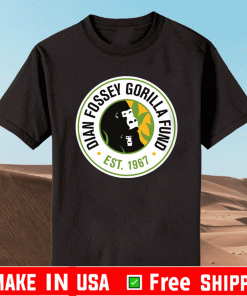 dian fossey gorilla fund Est 1967 T-Shirt