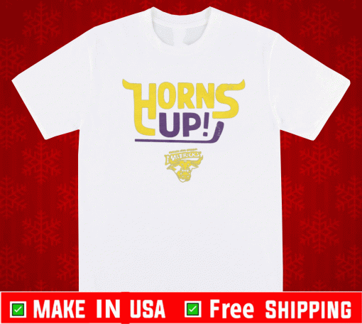 Horns Up Shirt - Minnesota State Licensed