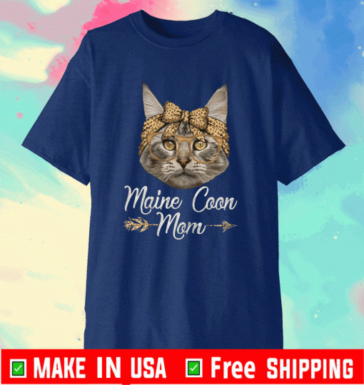 Cute Maine Coon Mom Cat Shirt