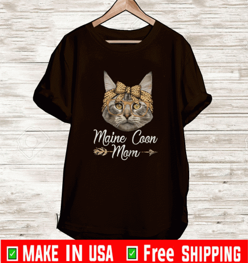 Cute Maine Coon Mom Cat Shirt