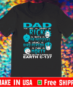 Rick And Morty Fathers DayRick And Morty Fathers Day Dad You Are Shirt Dad You Are Shirt