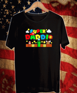 Super Daddio Funny Video Gaming Shirt
