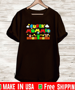 Super Mommio Mommy Mother Nerdy Video Gaming Lover T-Shirt