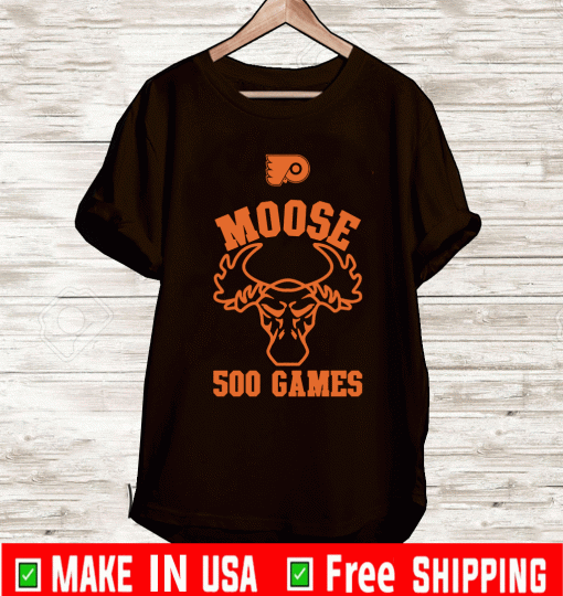 BILL MELTZER KEVIN HAYES MOOSE 500 GAMES SHIRT