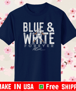 BLUE AND WHITE SHIRT