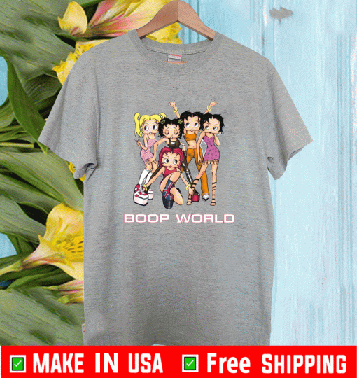 Betty Boop Boop world shirt