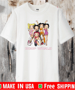 Betty Boop Boop world shirt