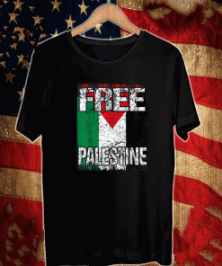 FREE PALESTINE FLAG T-SHIRT