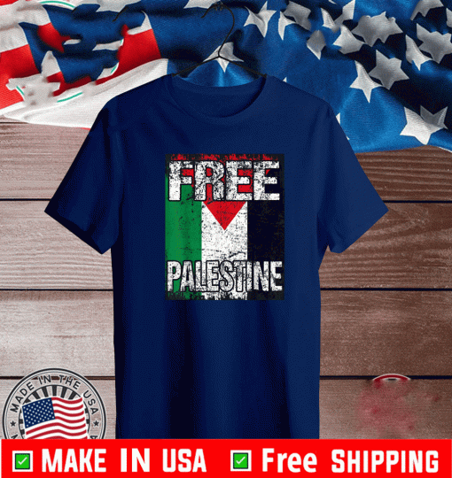 FREE PALESTINE FLAG T-SHIRT