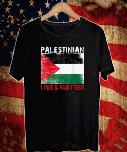 Free Palestine Flag Palestinian Lives Matter Gaza T-Shirt