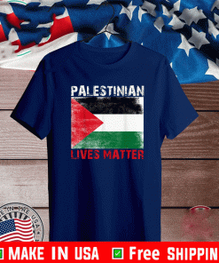 Free Palestine Flag Palestinian Lives Matter Gaza T-Shirt