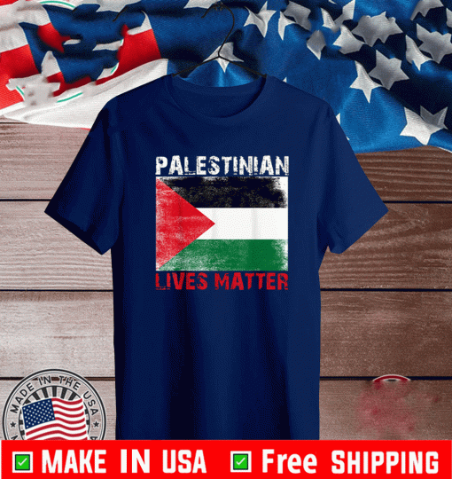 Free Palestine Flag Palestinian Lives Matter Gaza T-Shirt