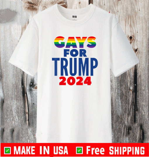 Gays For Trump 2024 Election T-Shirt