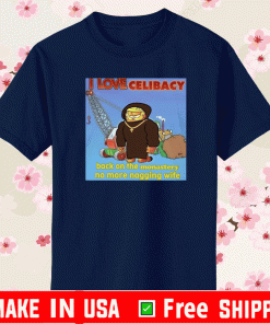 I Love CelibaI Love Celibacy Garfield Shirtcy Garfield Shirt