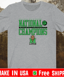 Marshall Thundering Herd 2020 NCAA Men's Soccer National Champions T-Shirt