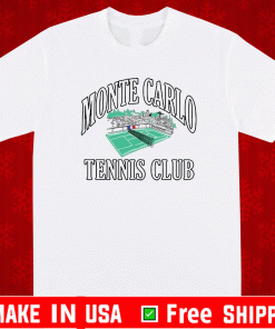 Monte Carlo Tennis Club Illustration T-Shirt